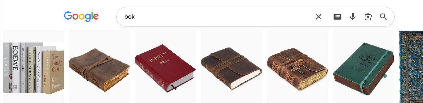 En bok och en dator